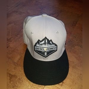 NWOT Diesel power cap grey and black